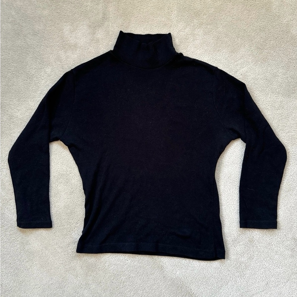 Brandy Melville Classic Black Mock Neck